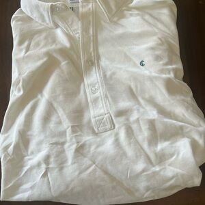 Criquet Cream Polo Shirt with Embroidered Logo